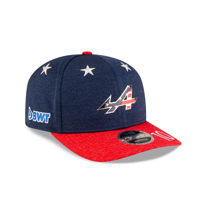 BWT Alpine F1 Team 2024 Vegas Race Special Gasly 9FIFTY Pre-Curve Snapback Hat sold by New Era