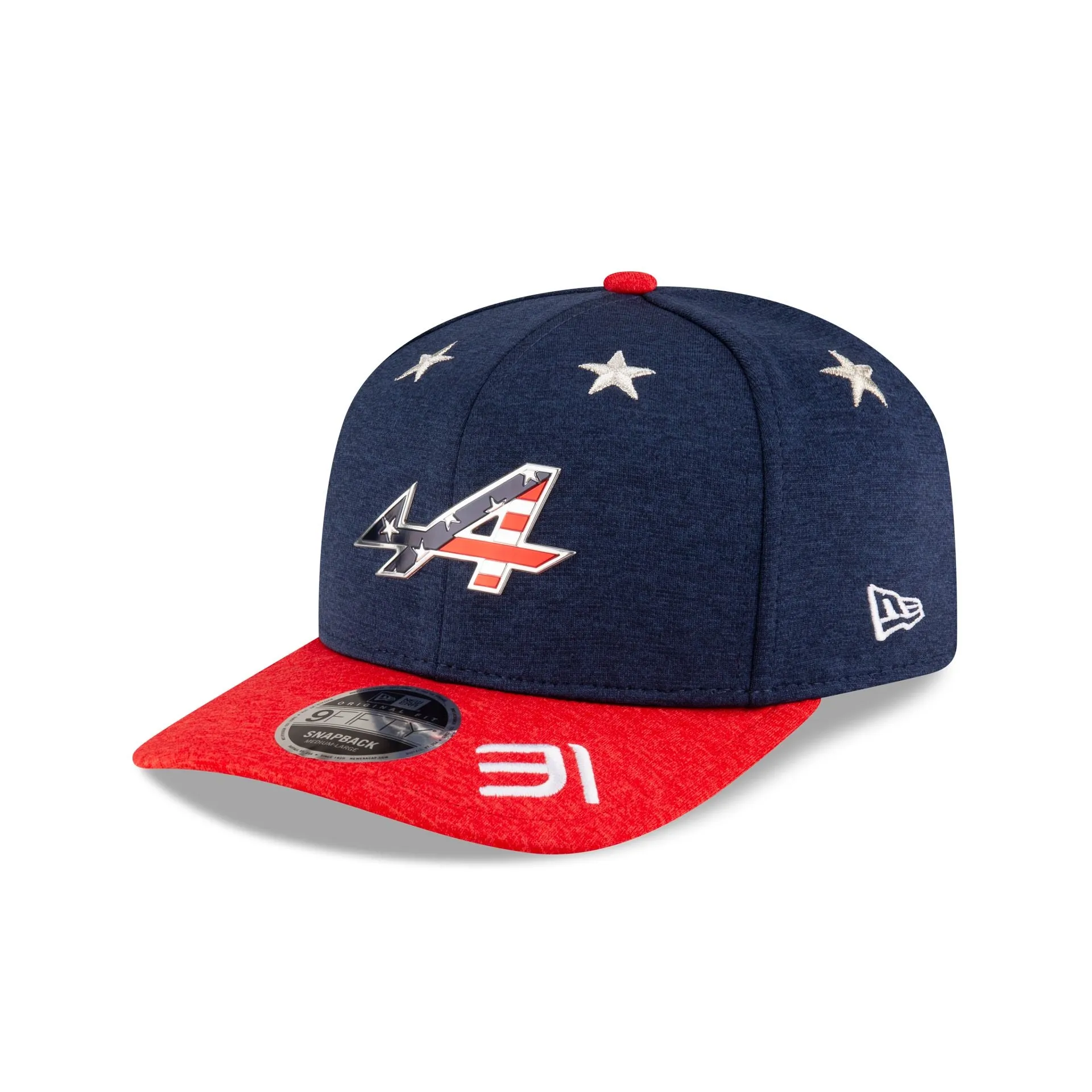 BWT Alpine F1 Team 2024 Vegas Race Special Ocon 9FIFTY Pre-Curve Snapback Hat sold by New Era product image thumbnail 3