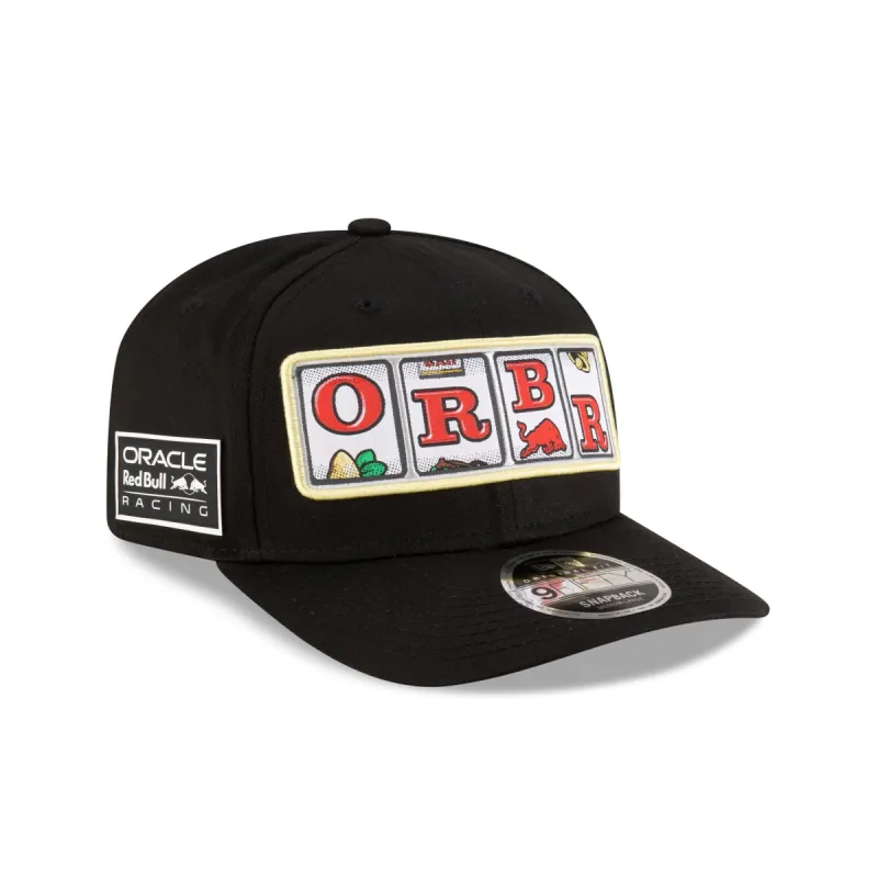 Oracle Red Bull Racing 2024 Vegas Race Special Patch 9FIFTY Pre-Curve Snapback Hat sold by New Era