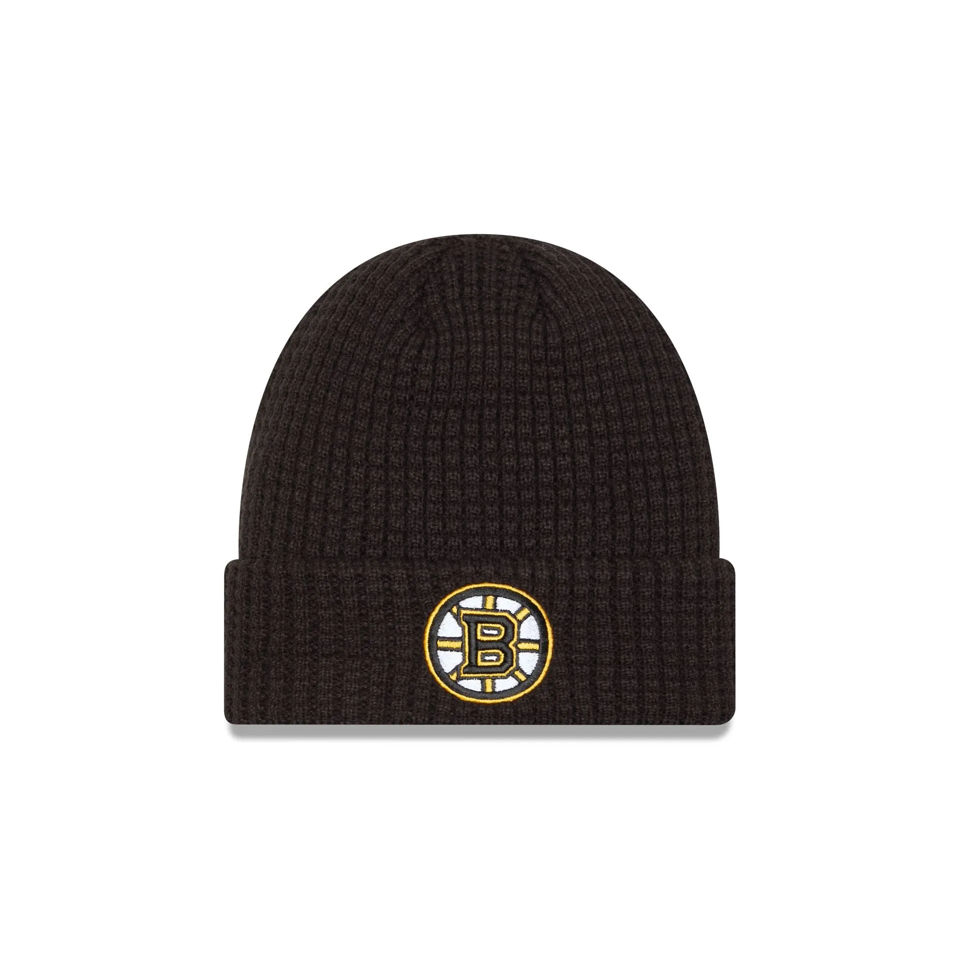 Boston Bruins Waffle Knit Beanie sold by New Era
