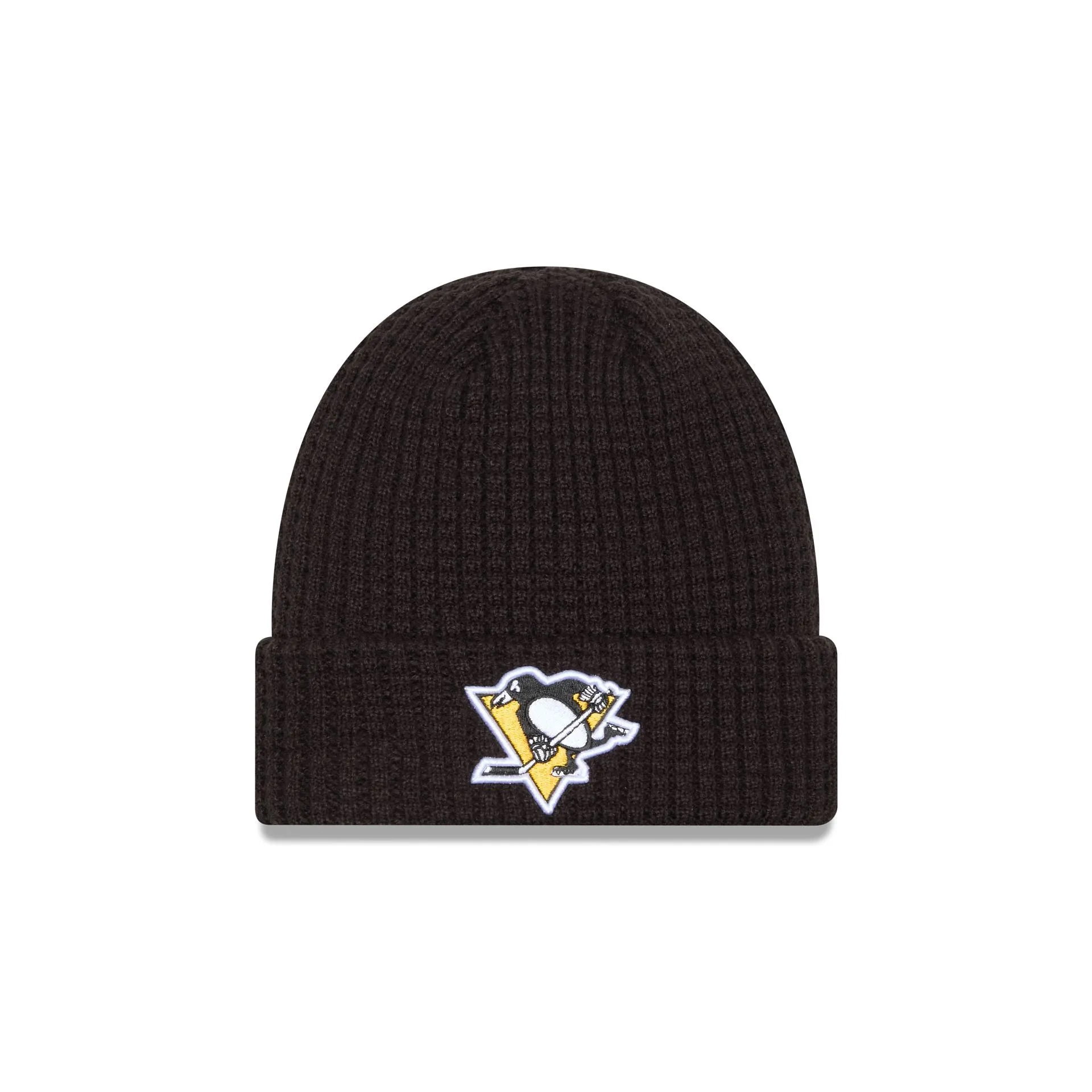 Pittsburgh Penguins Waffle Knit Beanie sold by New Era