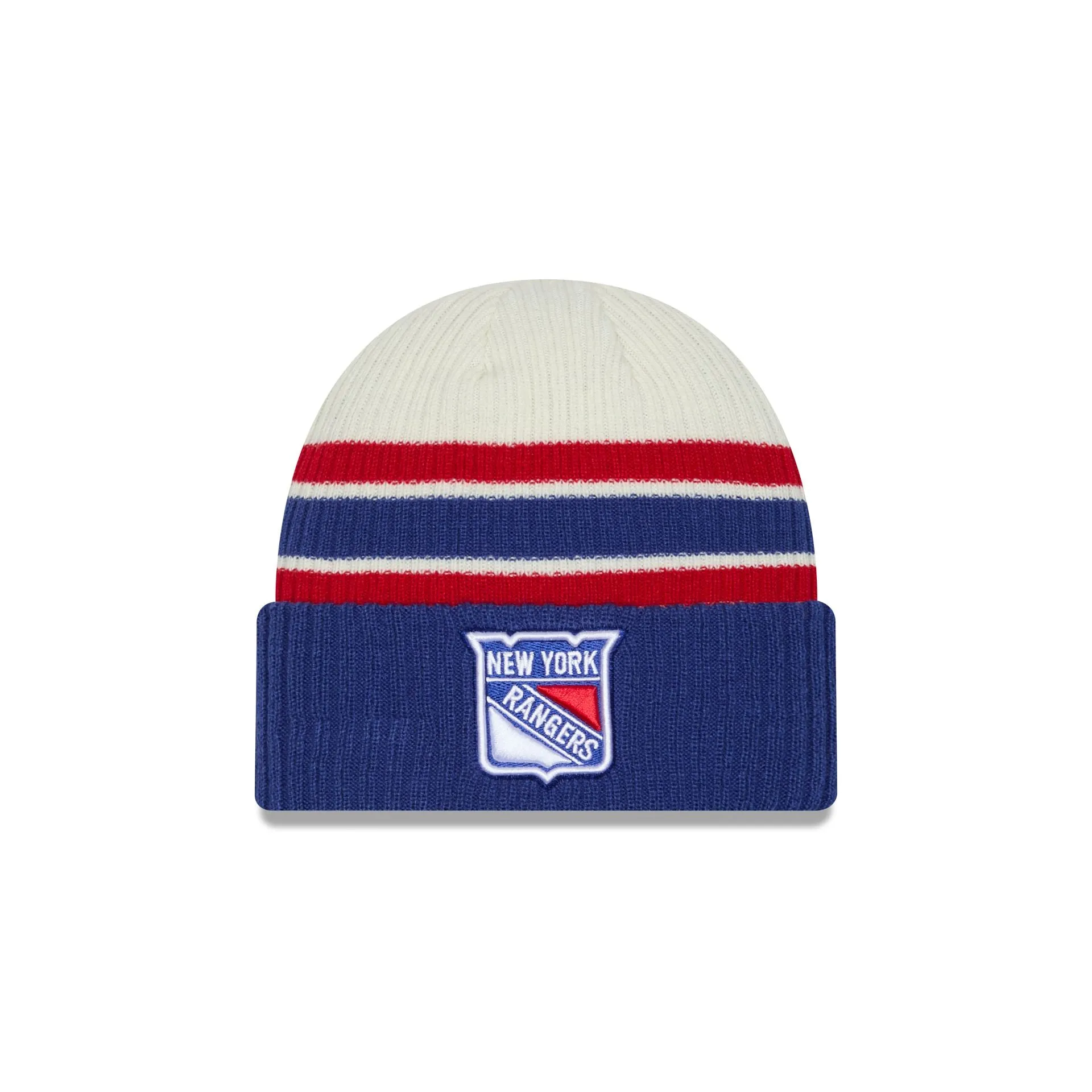 New York Rangers Vintage Ribbed Beanie sold by New Era