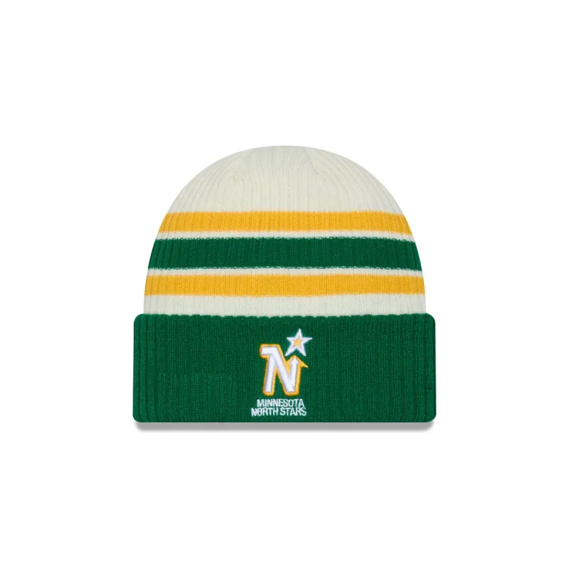 Minnesota North Stars Vintage Ribbed Beanie sold by New Era
