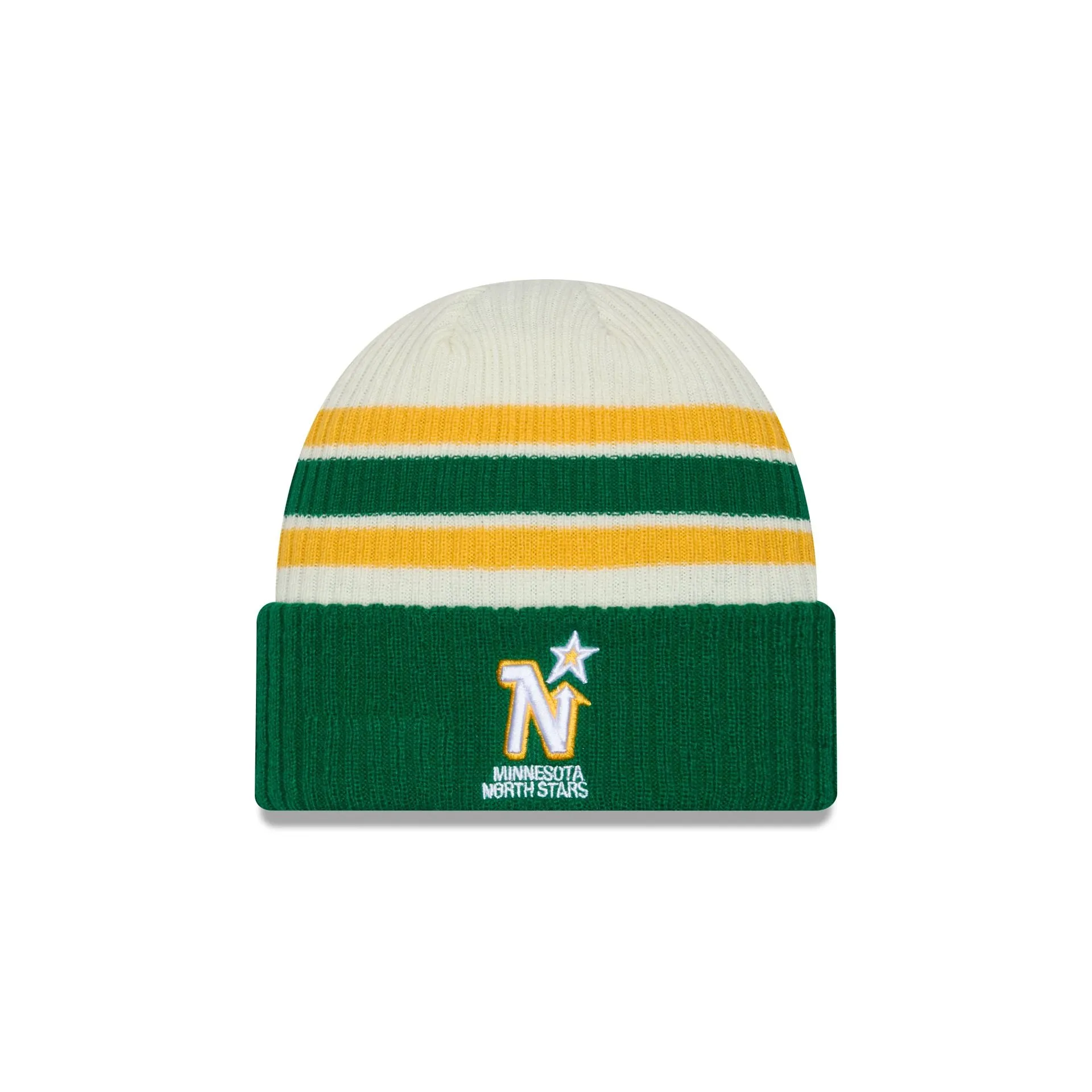 Minnesota North Stars Vintage Ribbed Beanie sold by New Era
