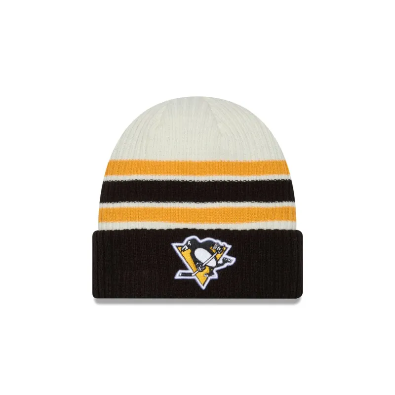 Pittsburgh Penguins Vintage Ribbed Beanie sold by New Era