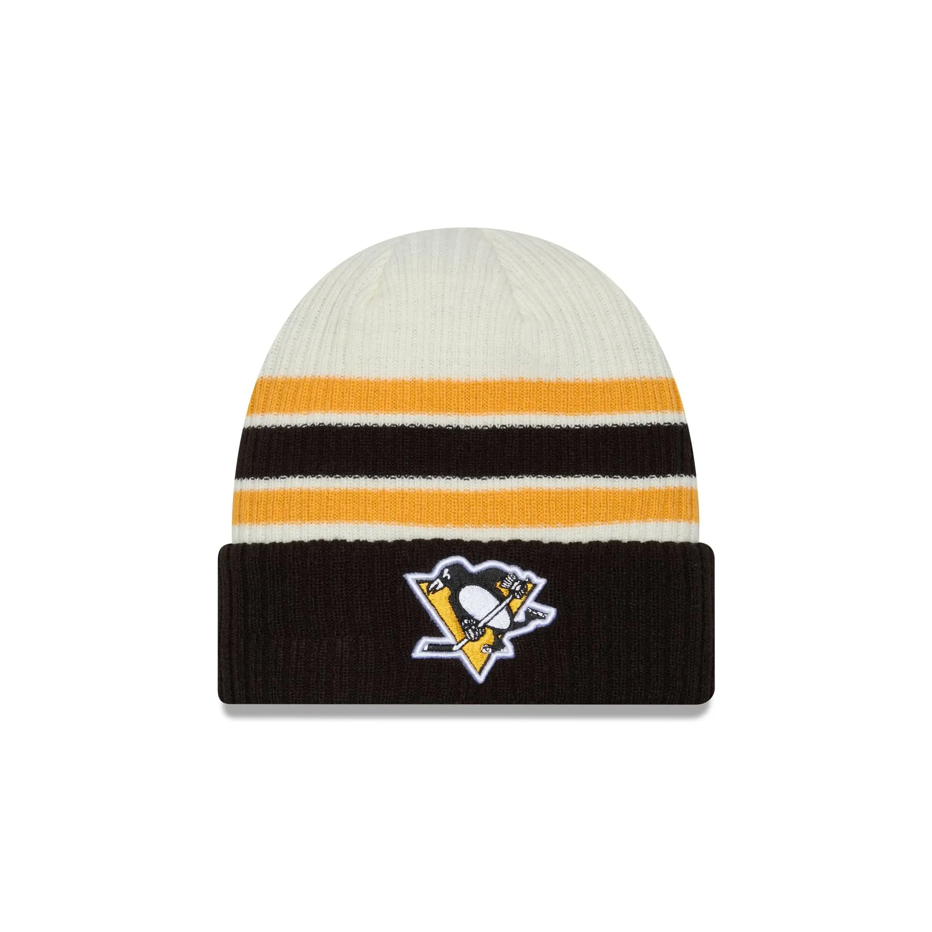 Pittsburgh Penguins Vintage Ribbed Beanie sold by New Era
