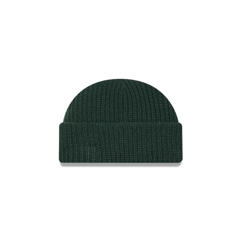 New Era Cap Green Ribbed Skully Knit Beanie sold by New Era