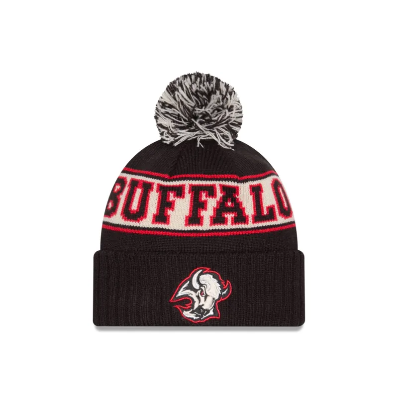Buffalo Sabres Alt Retro Pom Knit Hat sold by New Era