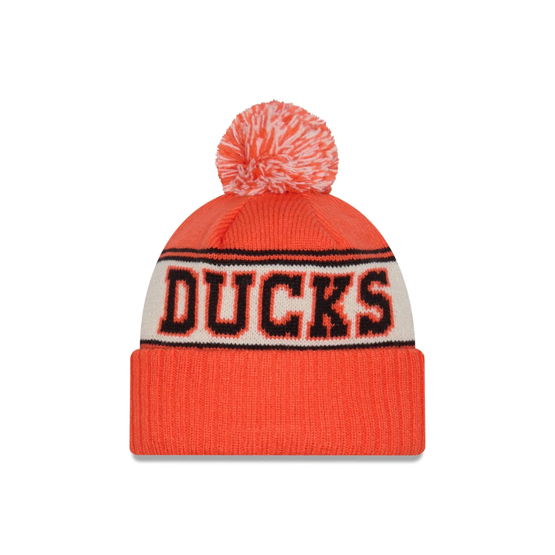Anaheim Ducks Retro Pom Knit Hat sold by New Era product image thumbnail 2