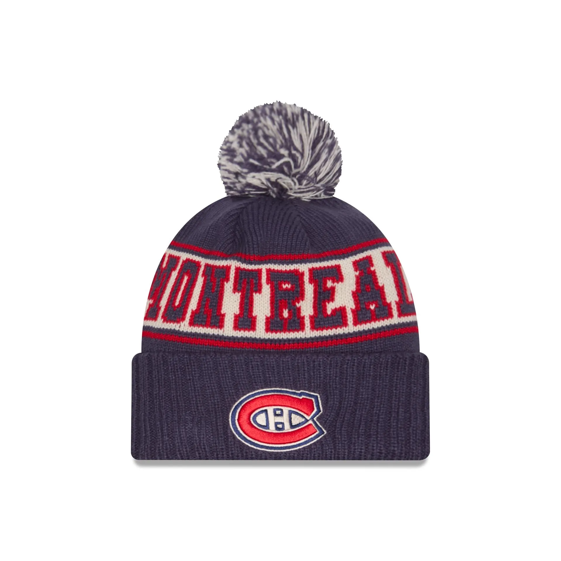 Montreal Canadiens Retro Pom Knit Hat sold by New Era