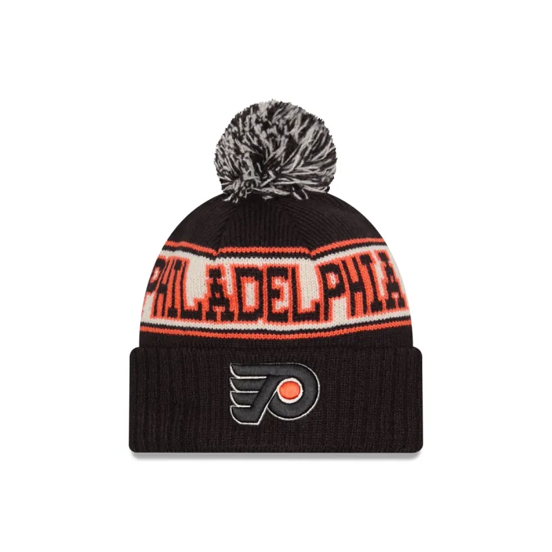 Philadelphia Flyers Retro Pom Knit Hat sold by New Era
