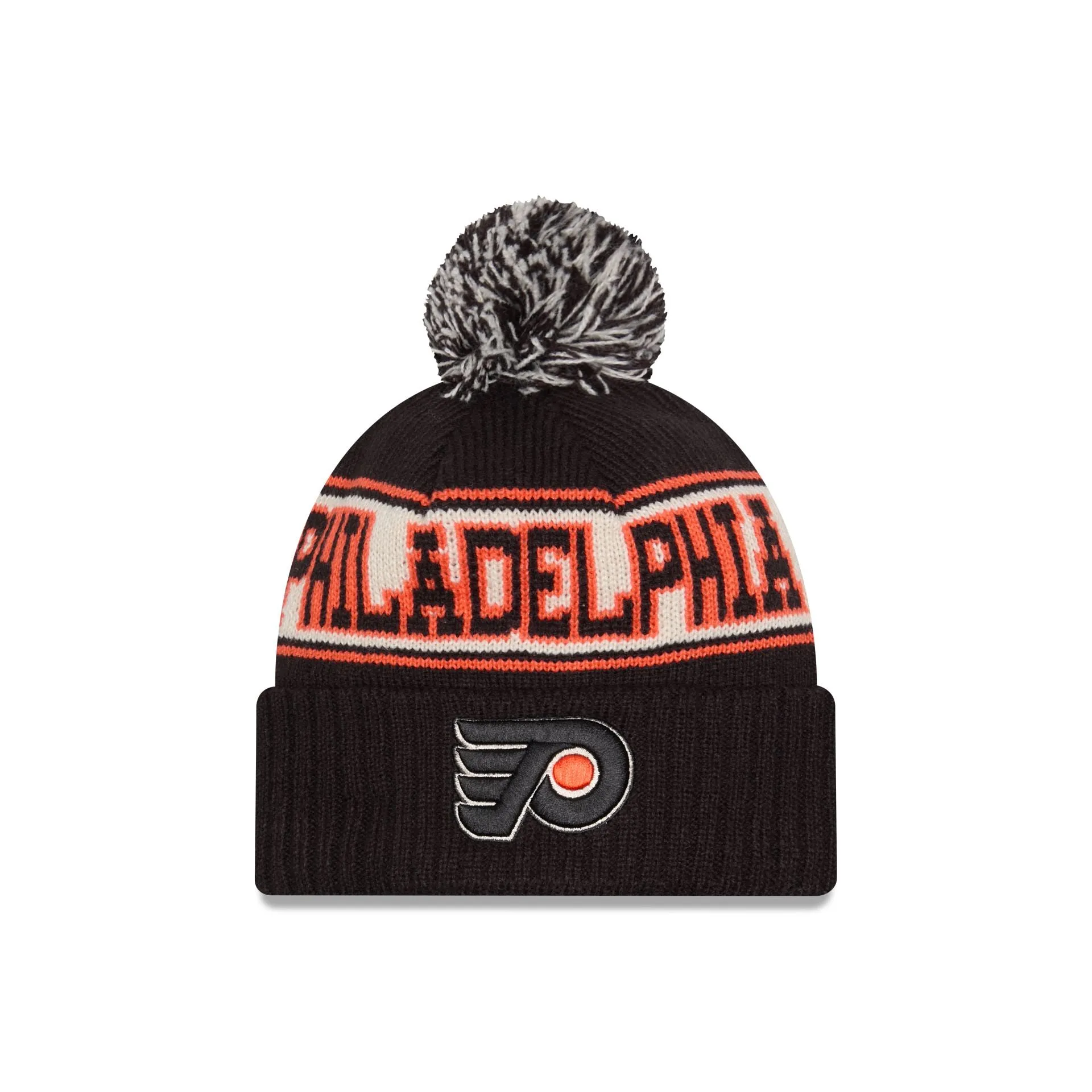 Philadelphia Flyers Retro Pom Knit Hat sold by New Era