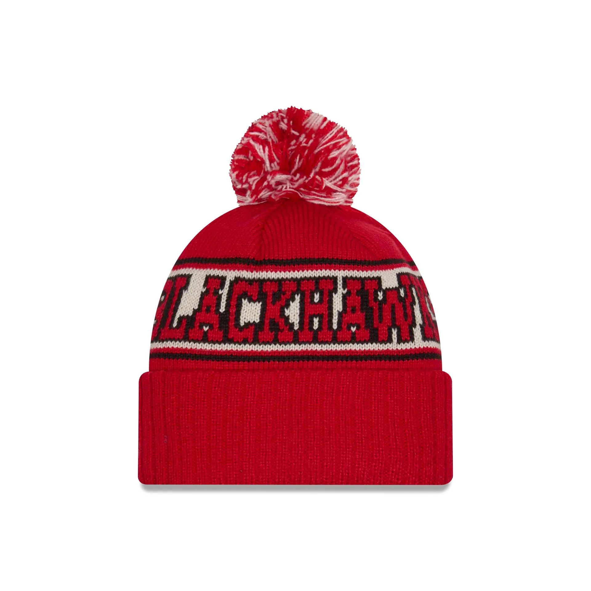 Chicago Blackhawks Retro Pom Knit Hat sold by New Era product image thumbnail 2