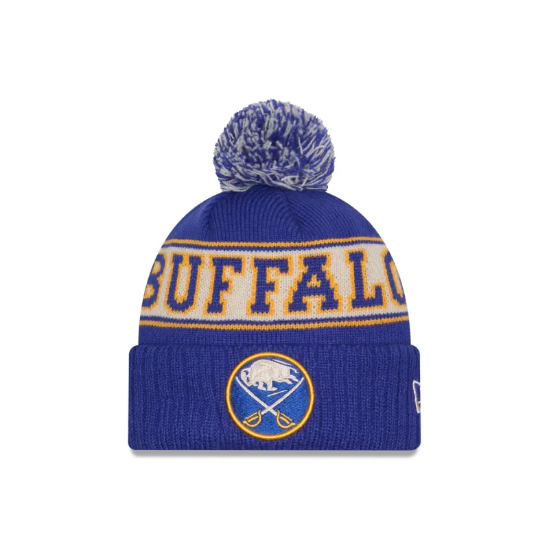 Buffalo Sabres Retro Pom Knit Hat sold by New Era