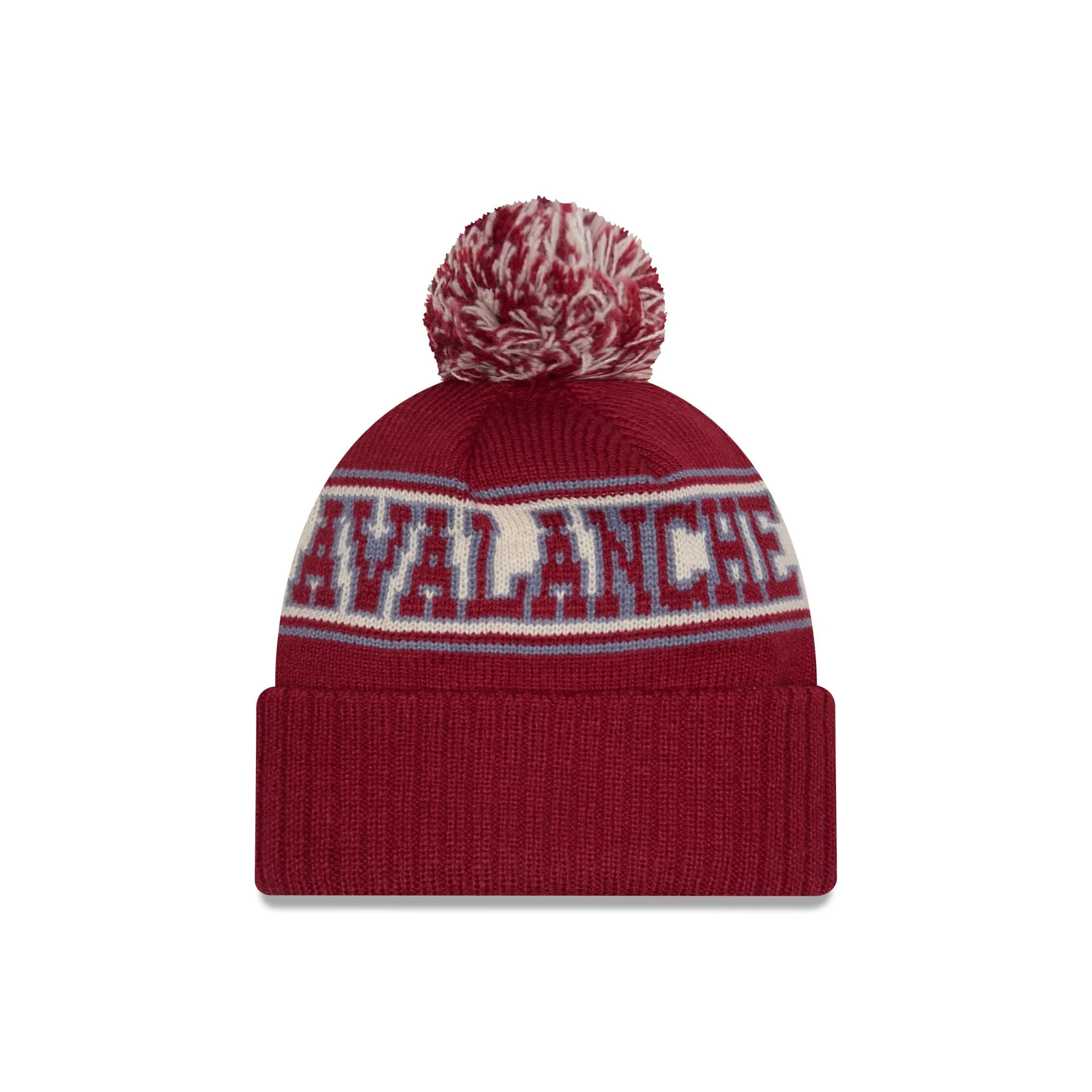 Colorado Avalanche Retro Pom Knit Hat sold by New Era product image thumbnail 2