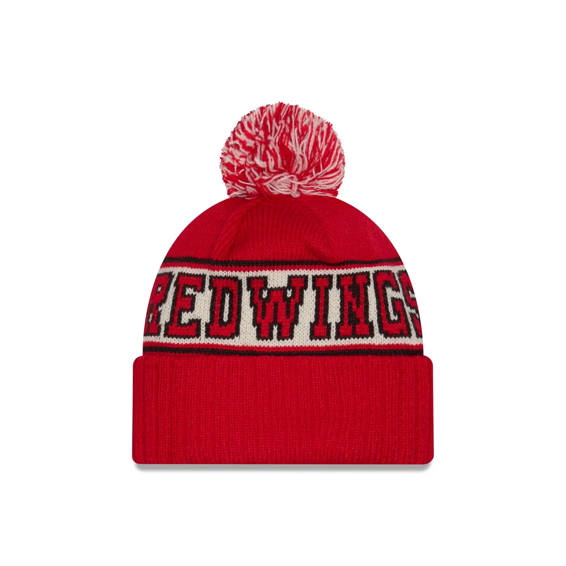 Detroit Red Wings Retro Pom Knit Hat sold by New Era product image thumbnail 2