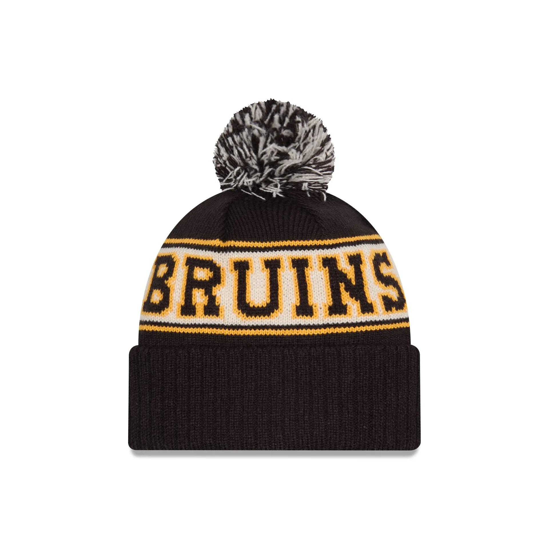 Boston Bruins Historic Retro Pom Knit Hat sold by New Era product image thumbnail 2
