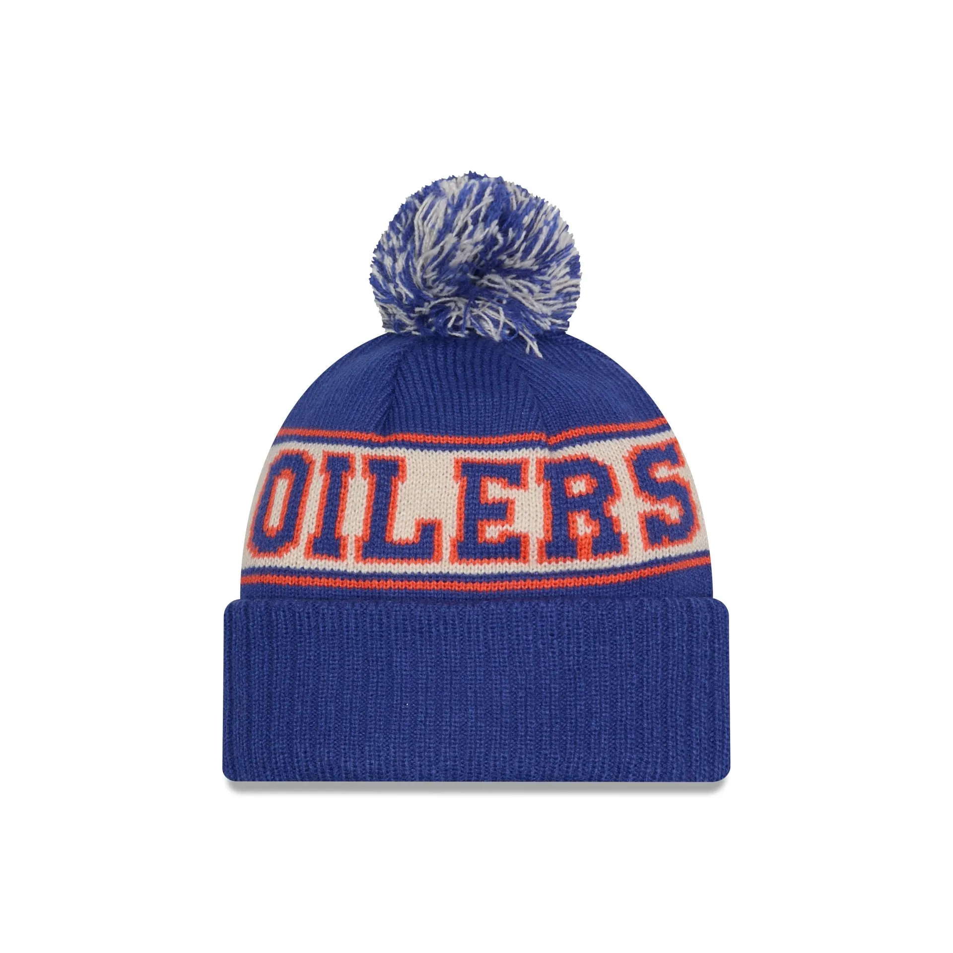 Edmonton Oilers Retro Pom Knit Hat sold by New Era product image thumbnail 2