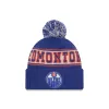 Edmonton Oilers Retro Pom Knit Hat sold by New Era