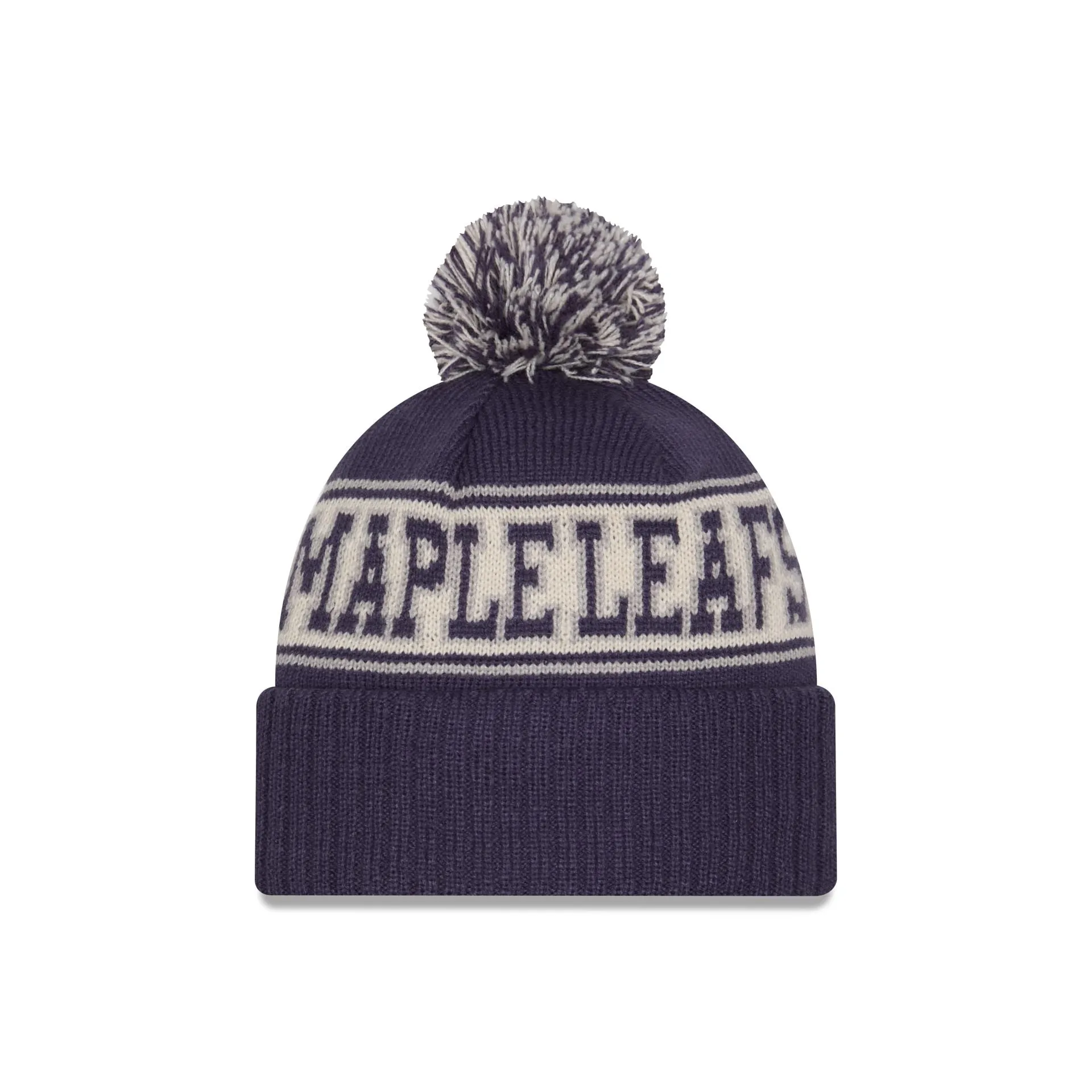 Toronto Maple Leafs Retro Pom Knit Hat sold by New Era product image thumbnail 2