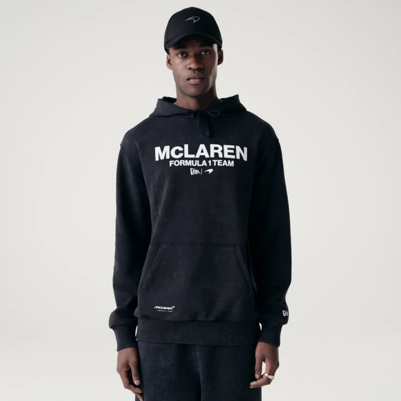 McLaren Formula 1 Team Washed Black Hoodie sold by New Era