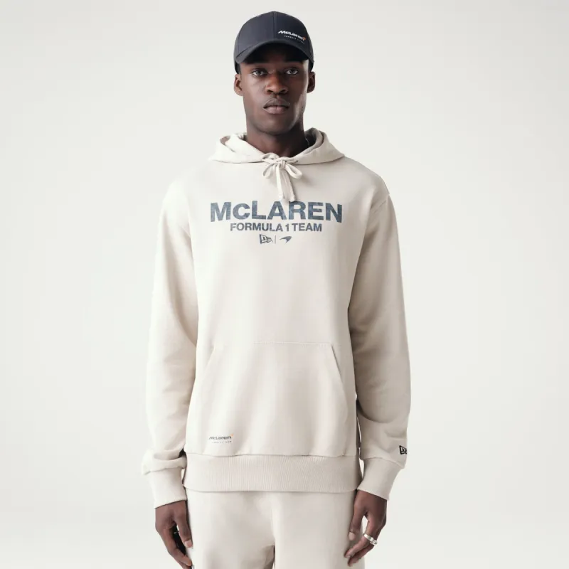 McLaren Formula 1 Team Washed Stone Hoodie sold by New Era