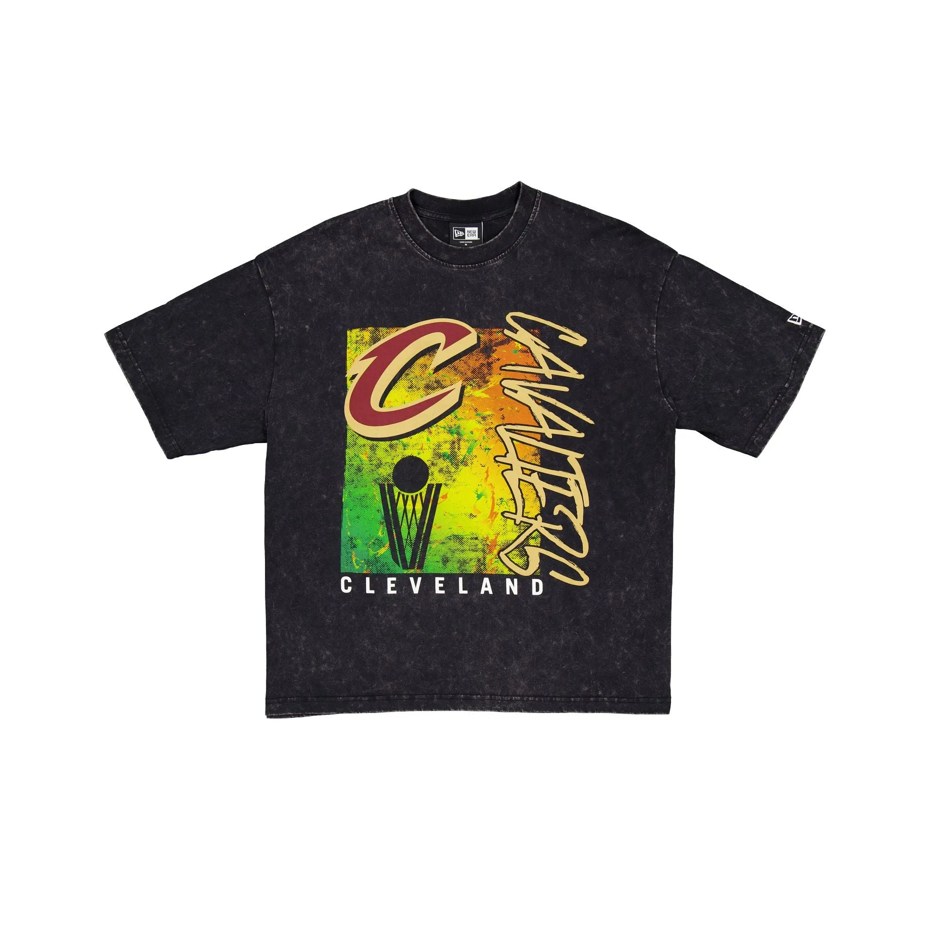 Cleveland Cavaliers Sport Classics Boxy Black T-Shirt sold by New Era