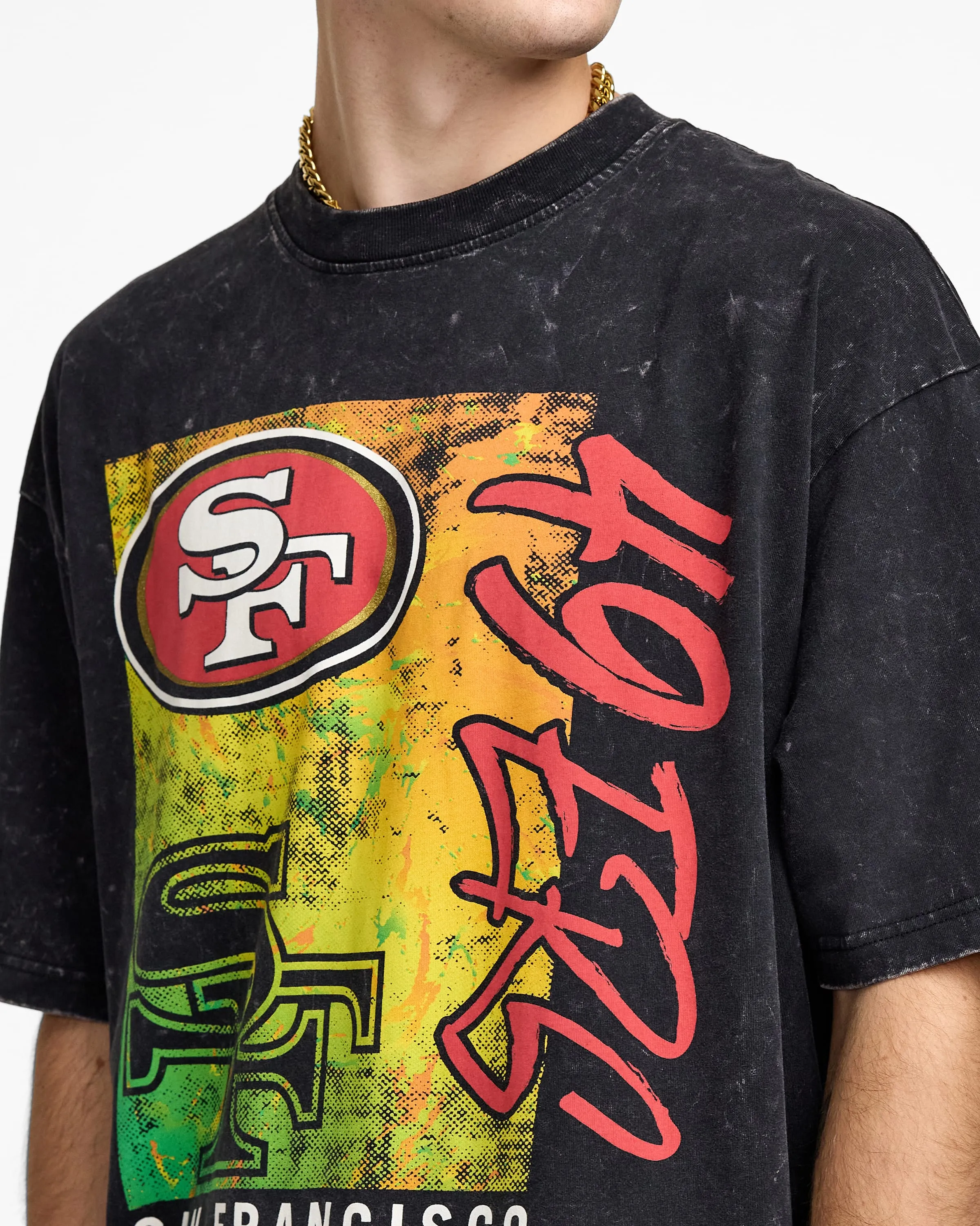 Chicago Bears Sport Classics Boxy Black T-Shirt sold by New Era product image thumbnail 2