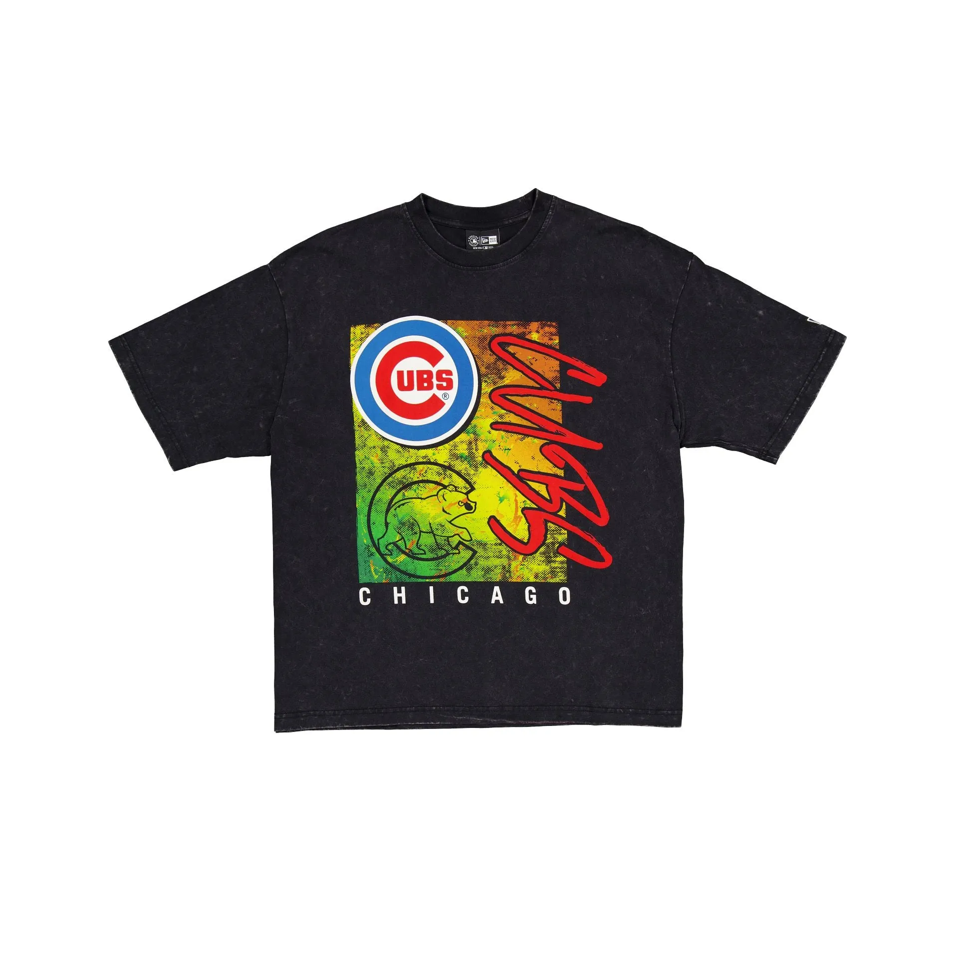 Chicago Cubs Sport Classics Boxy Black T-Shirt sold by New Era product image thumbnail 2