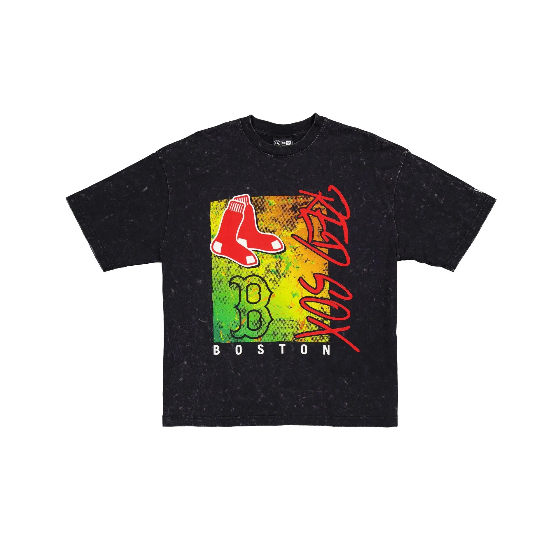 Boston Red Sox Sport Classics Boxy Black T-Shirt sold by New Era