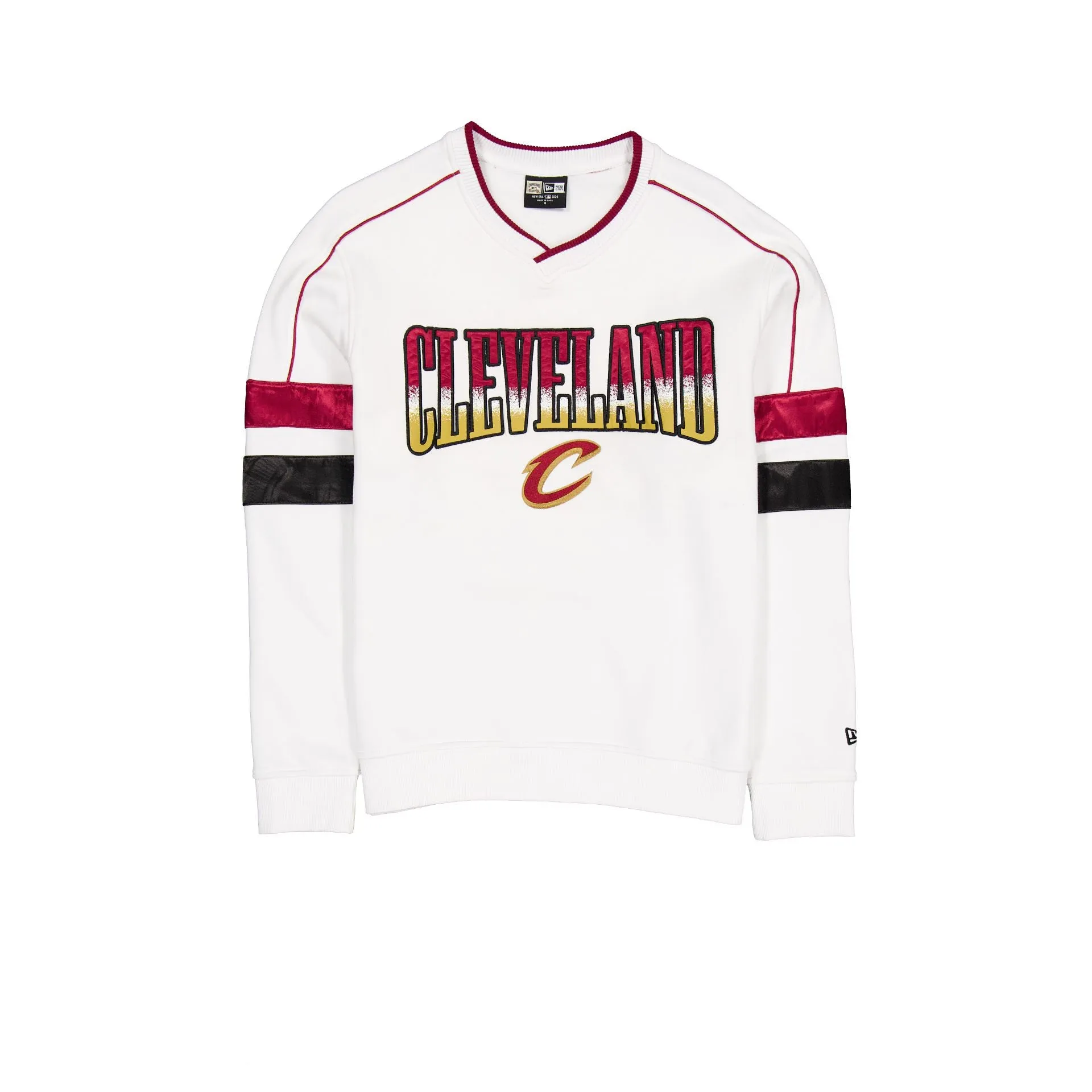 Cleveland Cavaliers Sport Classics White Crewneck sold by New Era