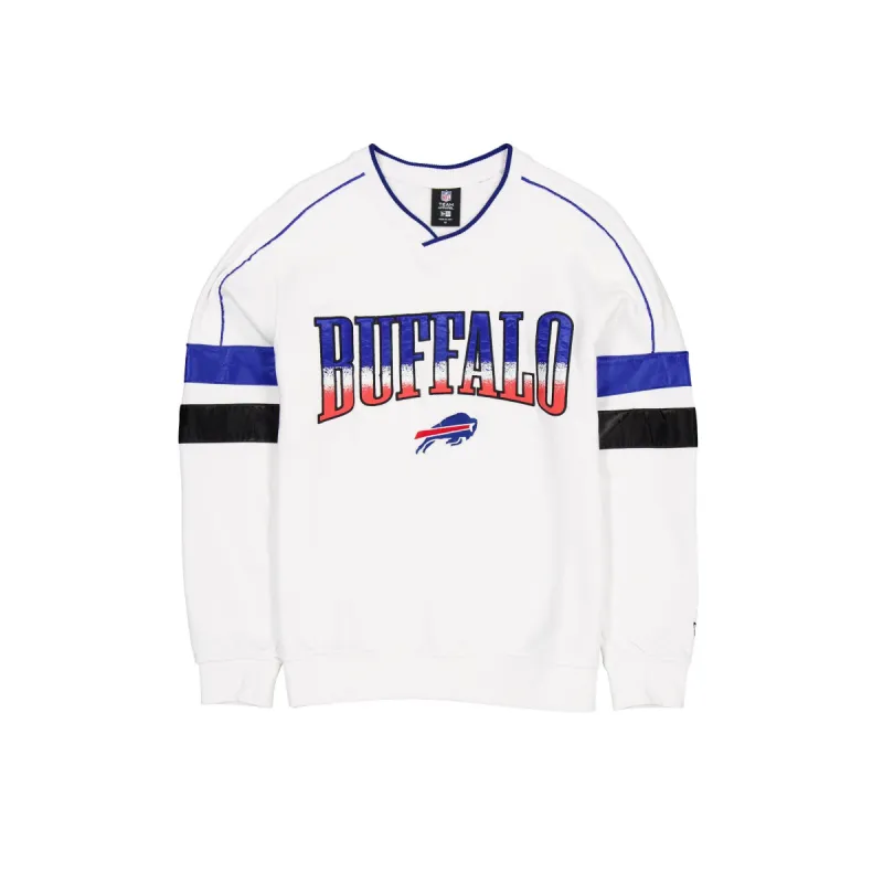 Buffalo Bills Sport Classics White Crewneck sold by New Era