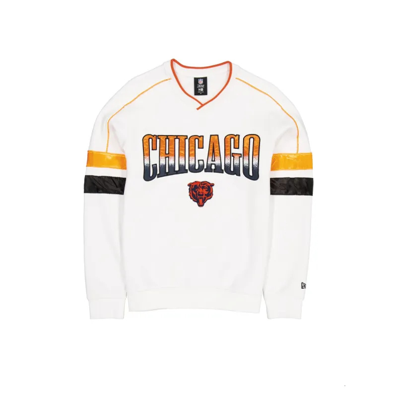 Chicago Bears Sport Classics White Crewneck sold by New Era