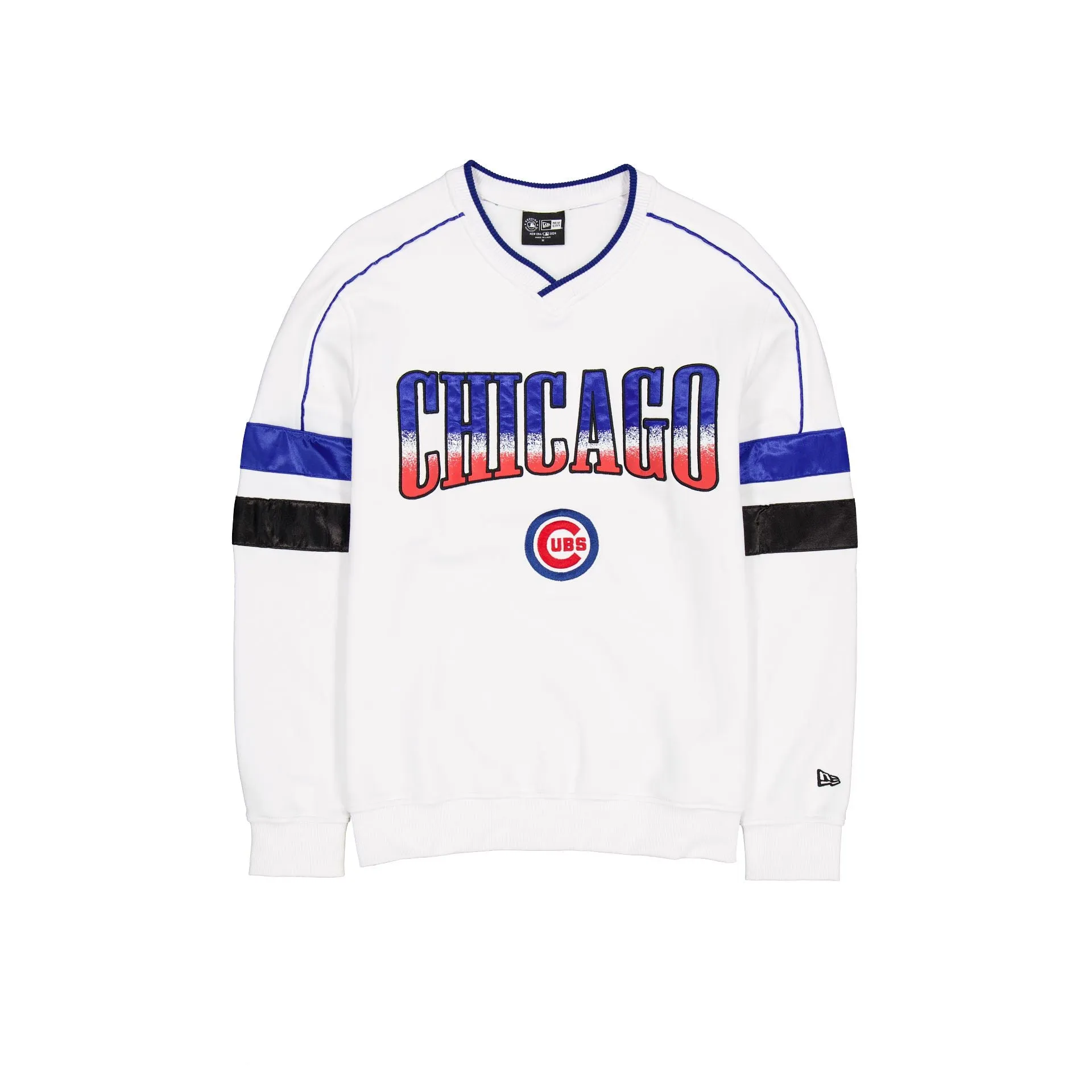 Chicago Cubs Sport Classics White Crewneck sold by New Era