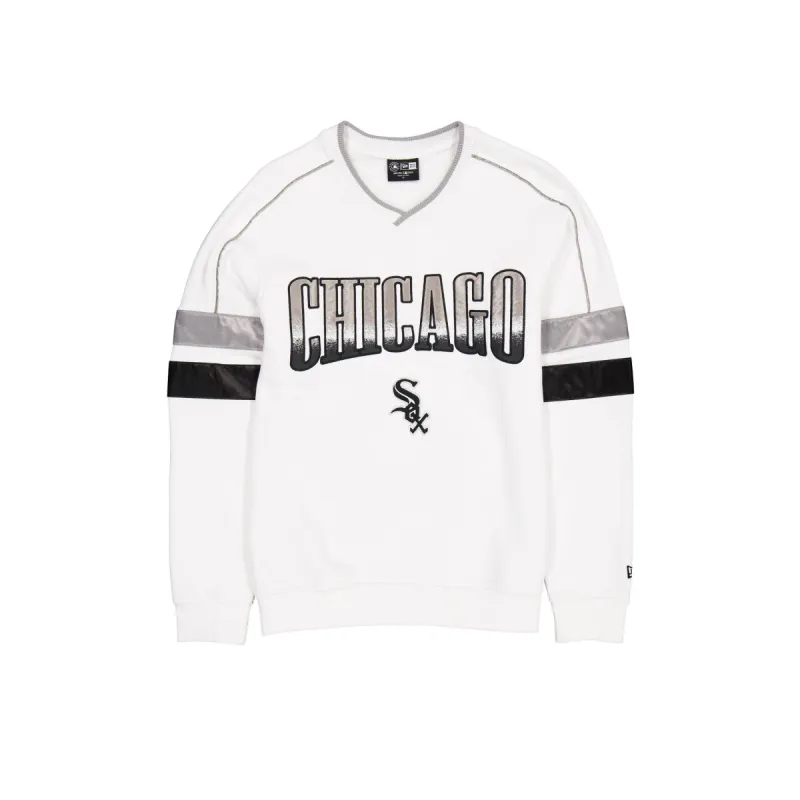 Chicago White Sox Sport Classics White Crewneck sold by New Era