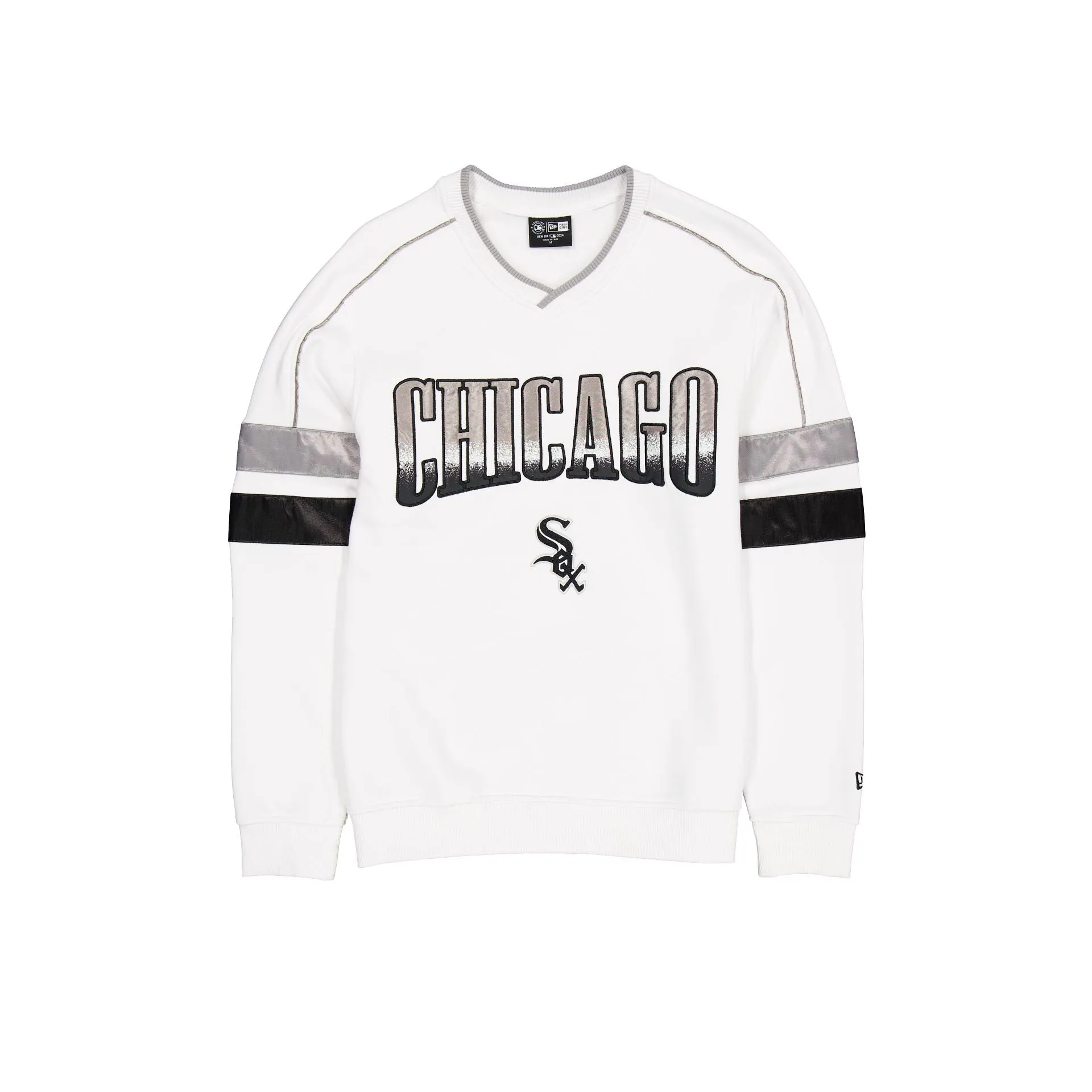 Chicago White Sox Sport Classics White Crewneck sold by New Era