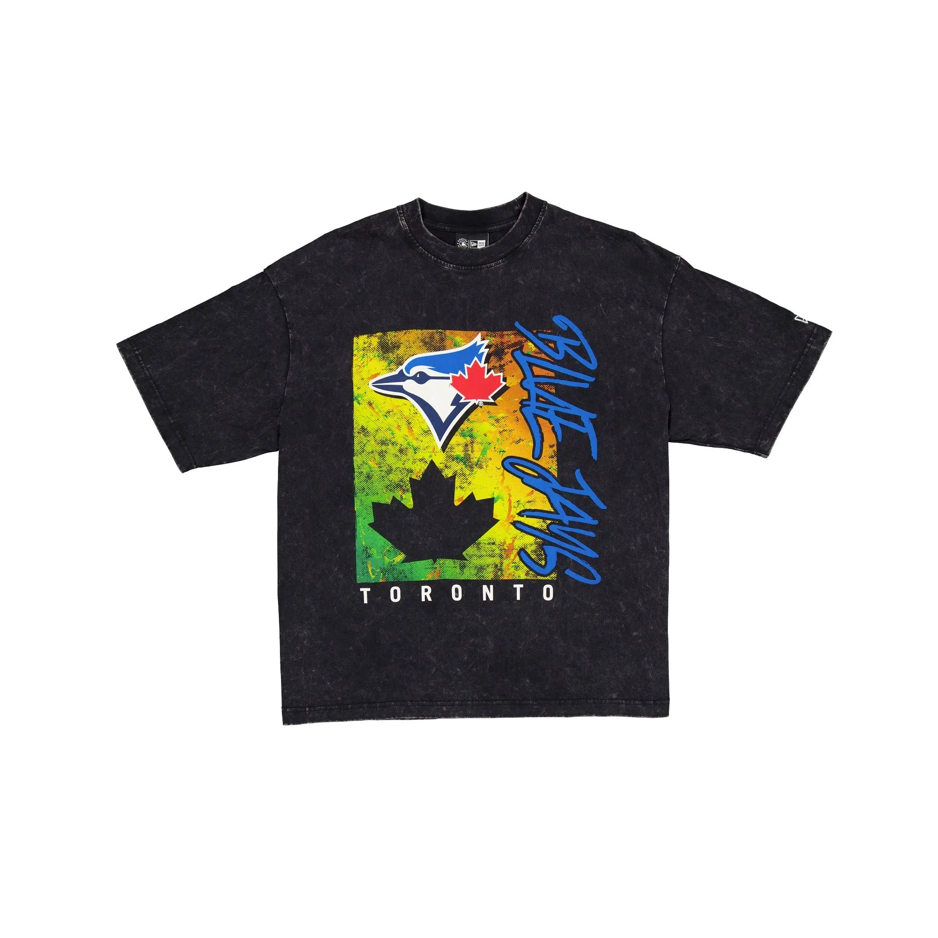 Toronto Blue Jays Sport Classics Boxy Black T-Shirt sold by New Era