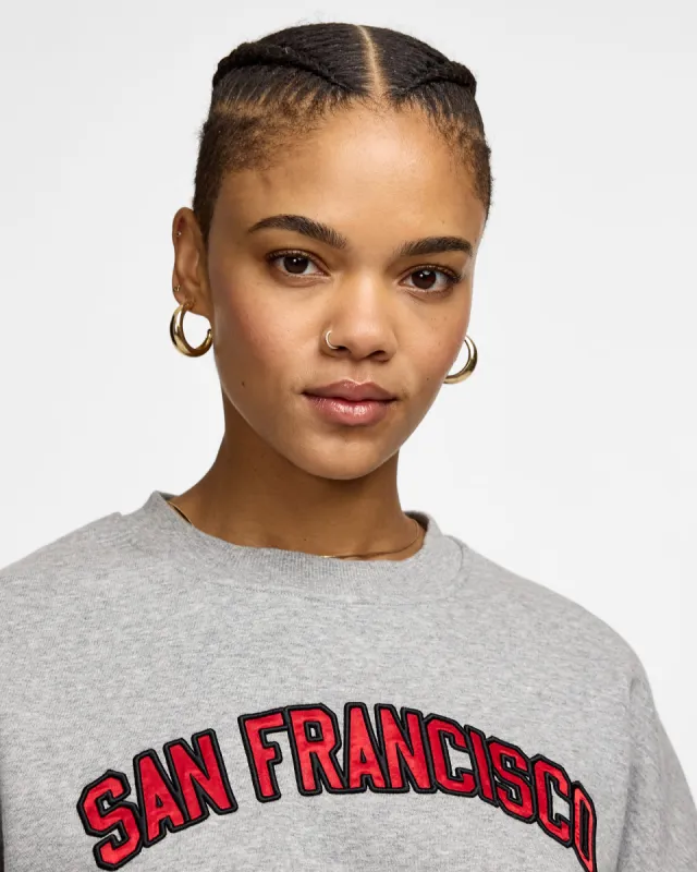 San Francisco 49ers Sport Classics Women's Crewneck sold by New Era
