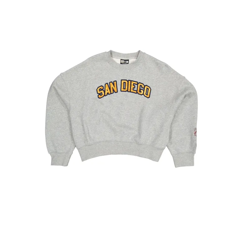 San Diego Padres Sport Classics Women's Crewneck sold by New Era