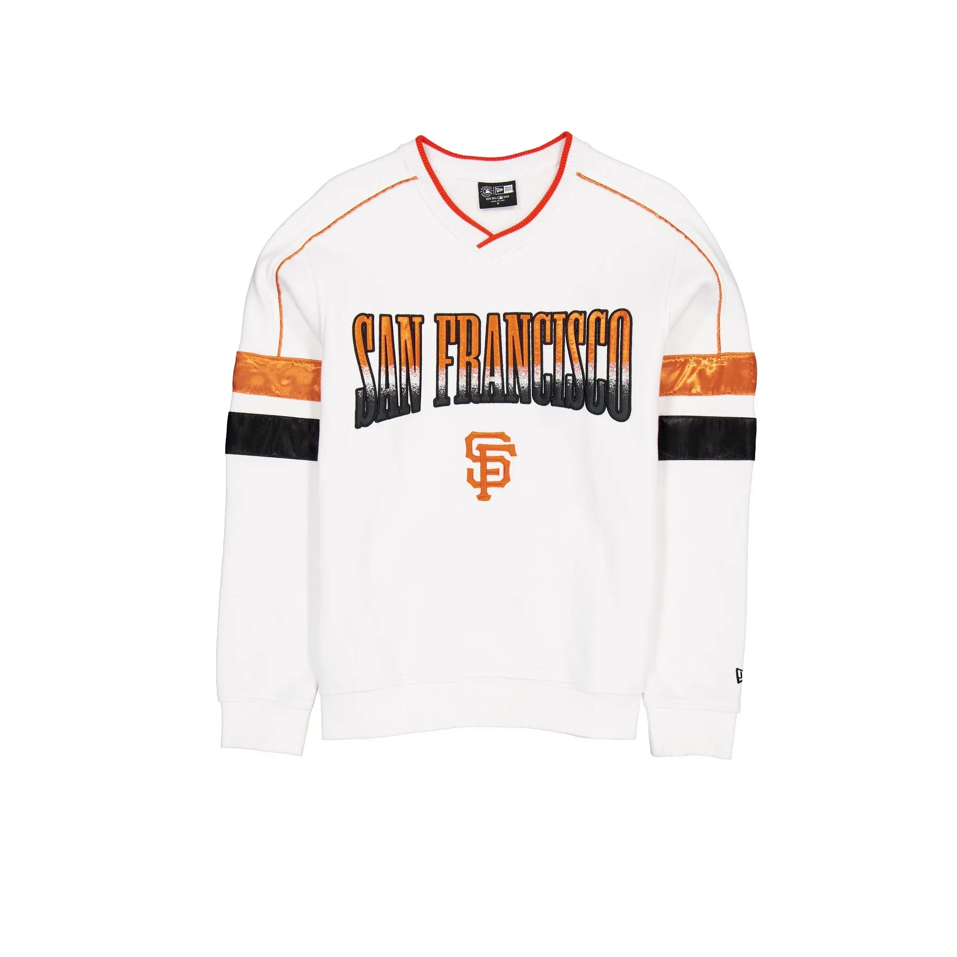 San Francisco Giants Sport Classics White Crewneck sold by New Era