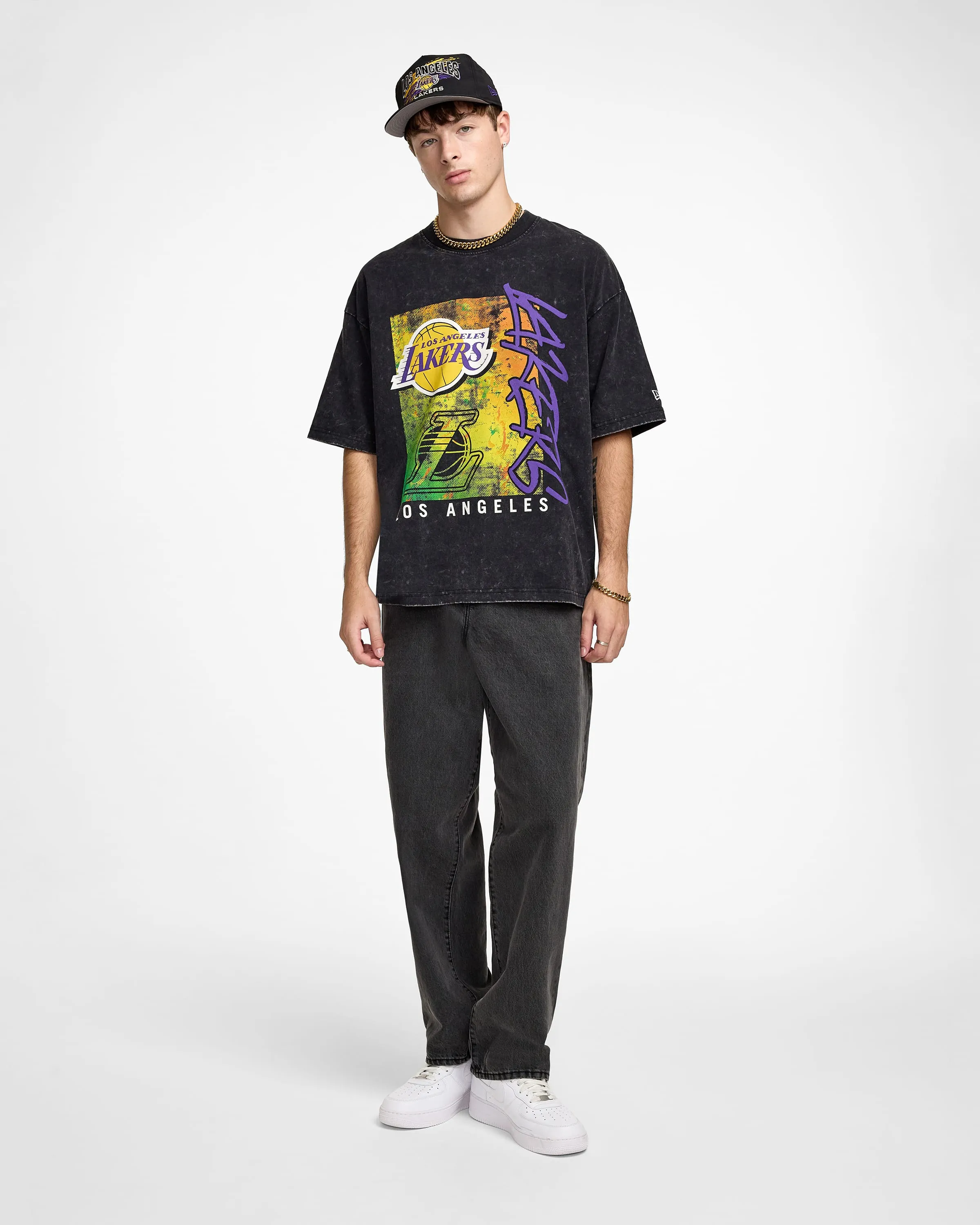 Philadelphia 76ers Sport Classics Boxy Black T-Shirt sold by New Era product image thumbnail 4