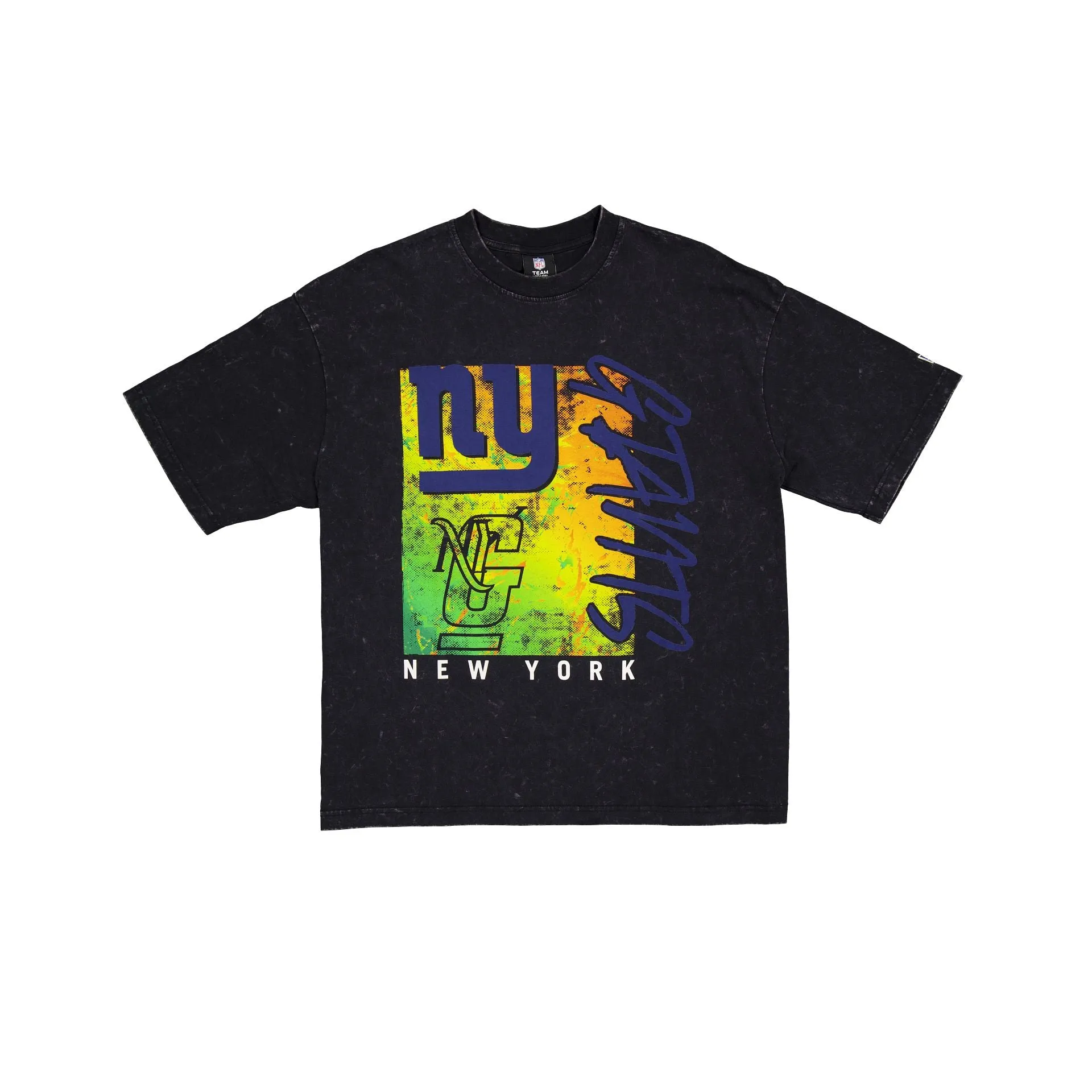 New York Giants Sport Classics Boxy Black T-Shirt sold by New Era