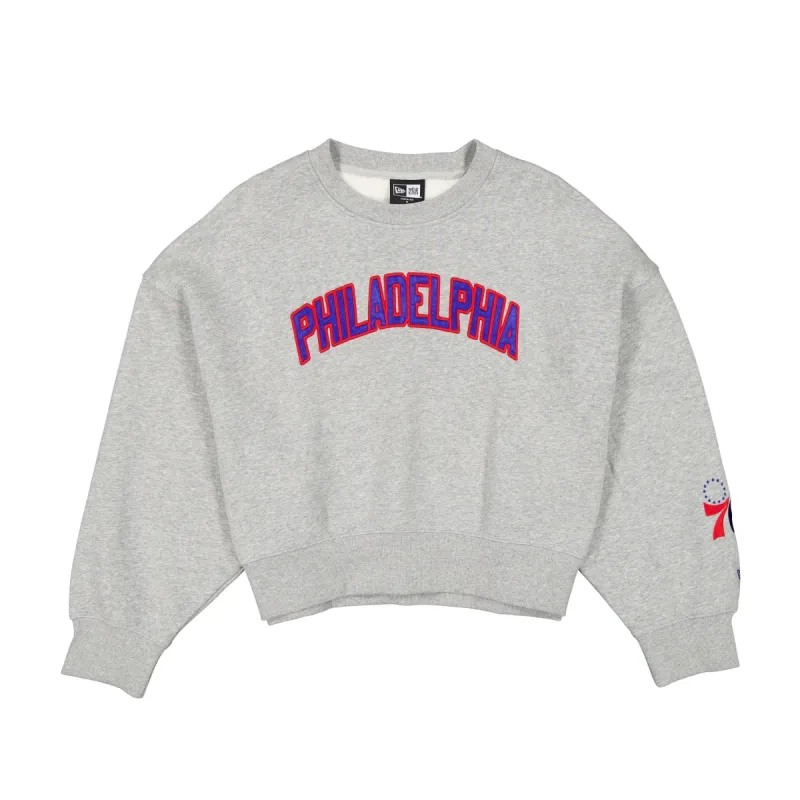 Philadelphia 76ers Sport Classics Women's Crewneck sold by New Era