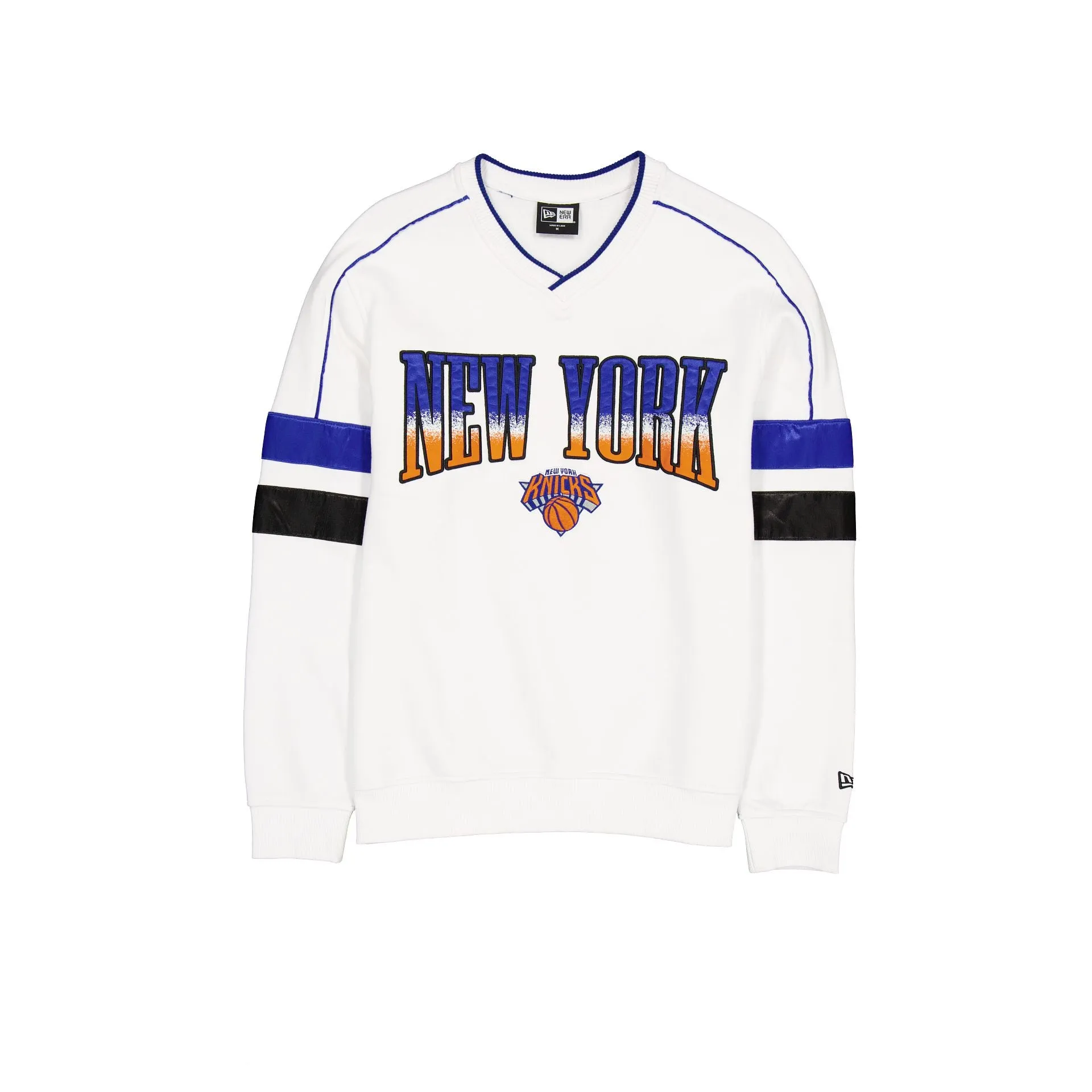 New York Knicks Sport Classics White Crewneck sold by New Era