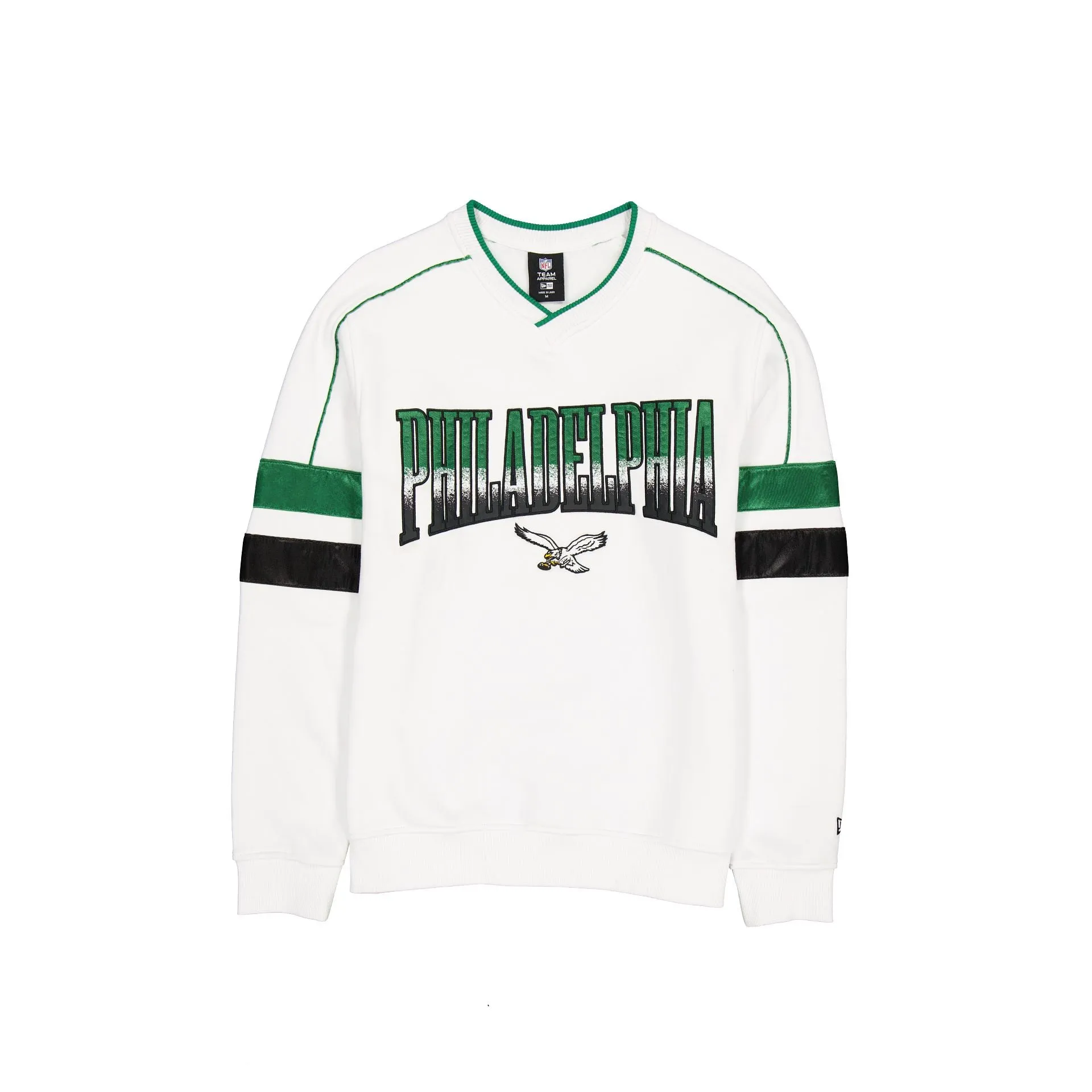 Philadelphia Eagles Sport Classics White Crewneck sold by New Era