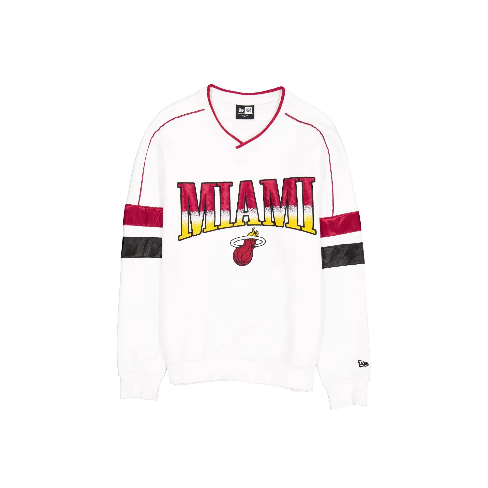 Miami Heat Sport Classics White Crewneck sold by New Era