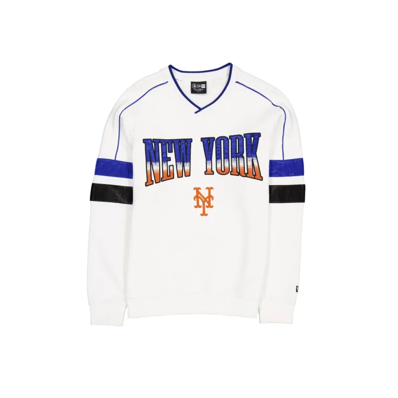 New York Mets Sport Classics White Crewneck sold by New Era