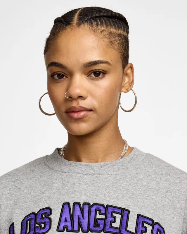 Los Angeles Lakers Sport Classics Women's Crewneck sold by New Era