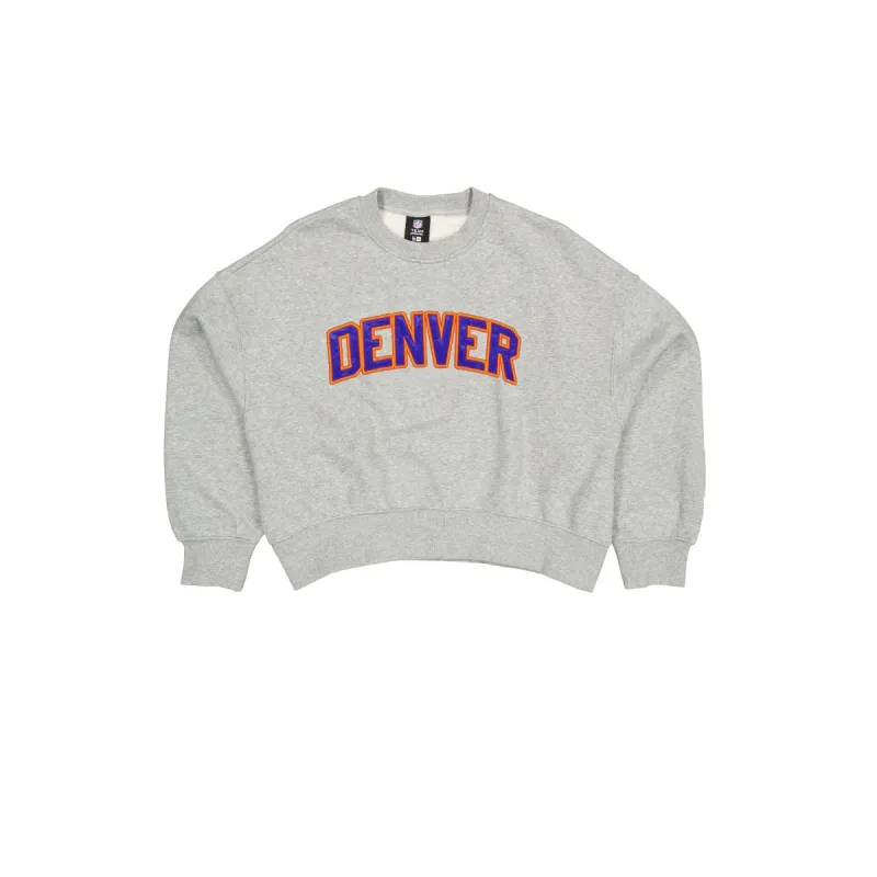 Denver Broncos Sport Classics Women's Crewneck sold by New Era
