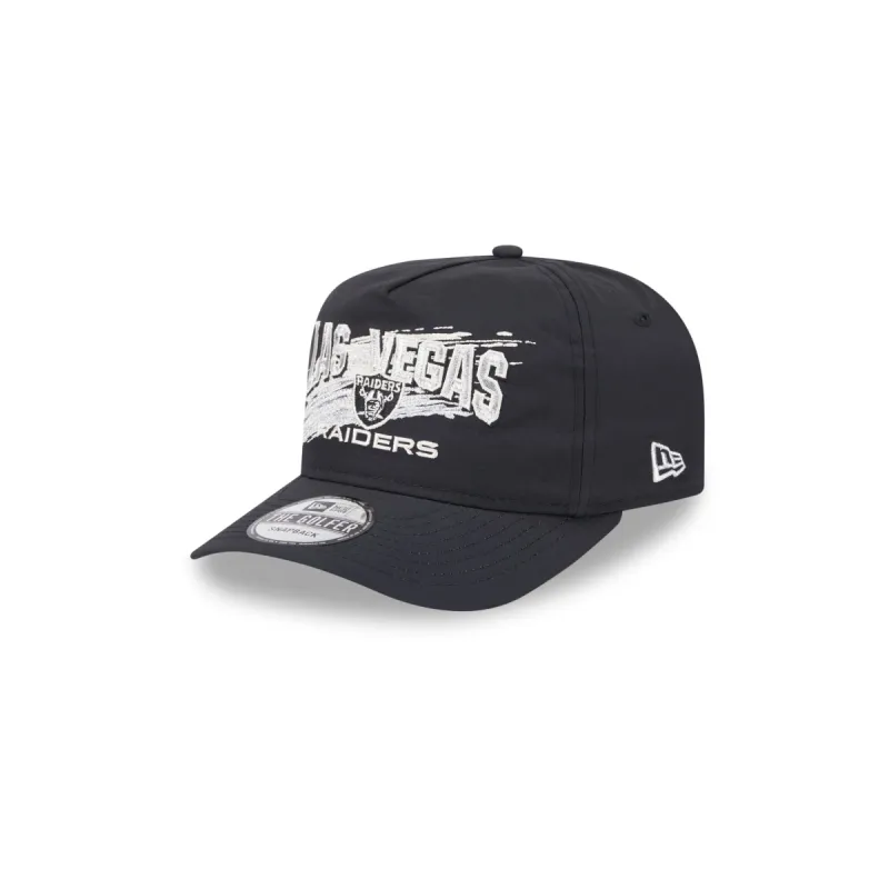 Las Vegas Raiders Throwback Brush Golfer Hat sold by New Era
